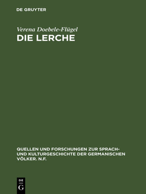 cover image of Die Lerche